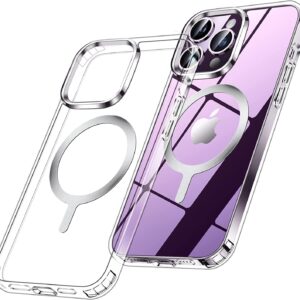 iPhone 14 Pro - MagSafe Premium Clear Case - 6.1" Thin, Anti-Yellowing, Anti-Scratch, Shockproof Clear Protective Fit Cover