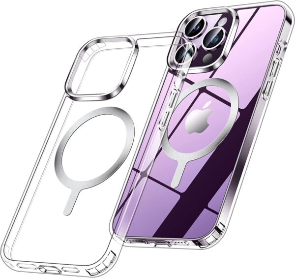 iPhone 14 Pro - MagSafe Premium Clear Case - 6.1" Thin, Anti-Yellowing, Anti-Scratch, Shockproof Clear Protective Fit Cover